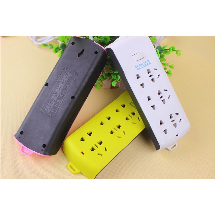 Ổ Cắm Điện Đa Năng - Ổ Cấm 6 Lỗ Và 8 Lỗ Tiện Ích