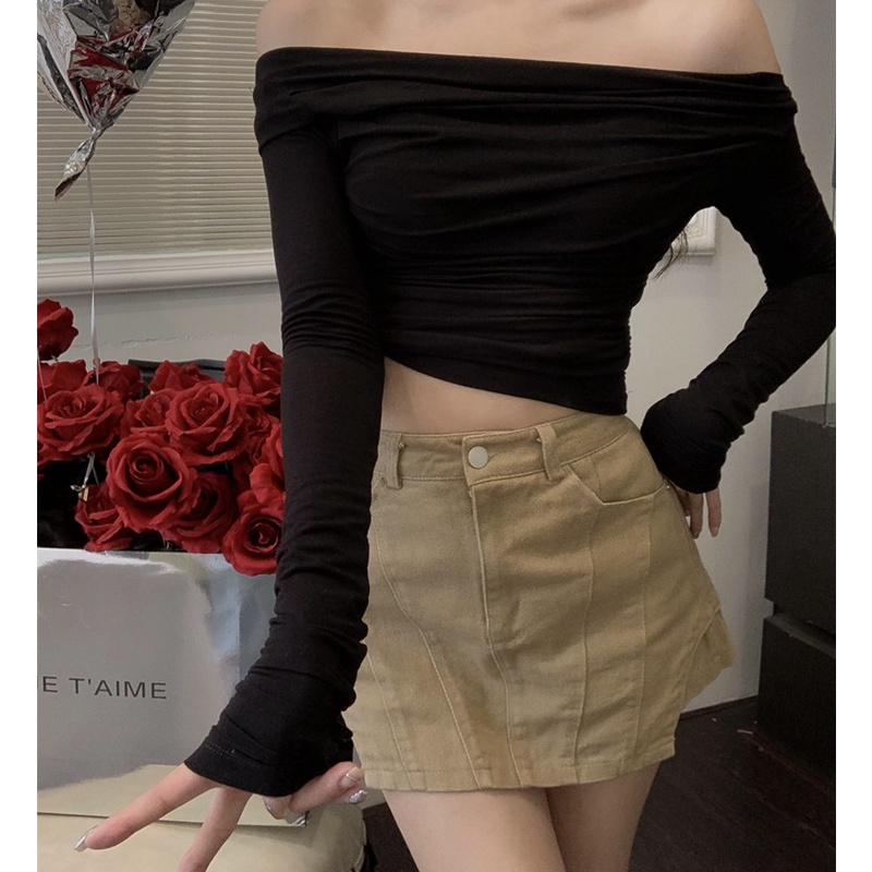 Áo Thun Tay Dài Thiết Kế Độc Đáo Thời Trang Mùa Thu Dễ