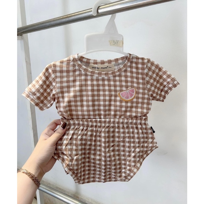 Bộ chip co giãn mềm mịn mát cho bé từ 4-18 kg