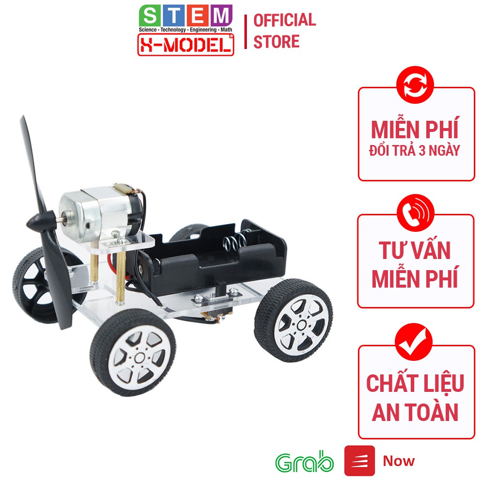 Đồ chơi mô hình, lắp ráp sáng tạo STEM Xe ô tô đồ chơi nhựa 4 bánh cho bé  XMODEL ST5 Đồ chơi tự làm DIY|Giáo dục STEAM