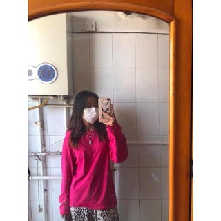 [Có sẵn] Áo Nelly thun trơn dài tay