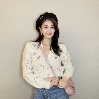 áo croptop len Bạch Lộc