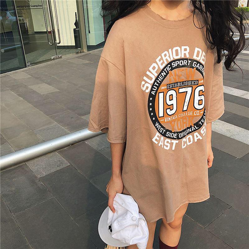 [ Có Ảnh Thật ] Áo thun unisex tay lỡ form rộng - Phông 1976 | BigBuy360 - bigbuy360.vn