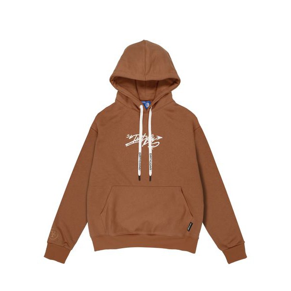 DirtyCoins Graffiti Hoodie - Brown