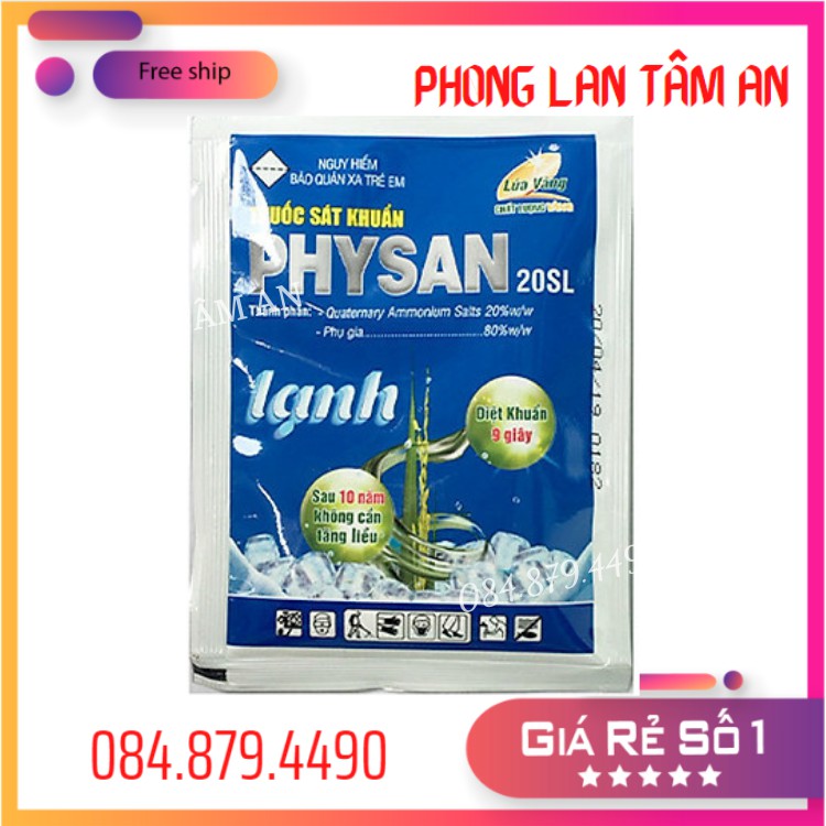 Physan 20sl - Sát Khuẩn Cây 12ml/ Gói - Đặc Trị Thối Nhũn Hại Phong Lan