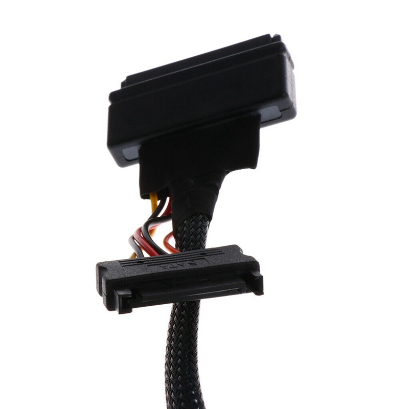Dây Cáp Chuyển Đổi 0.5M / 1.5Ft Mini SAS SFF 8643 Sang U.2 SFF-8639 15 Pin