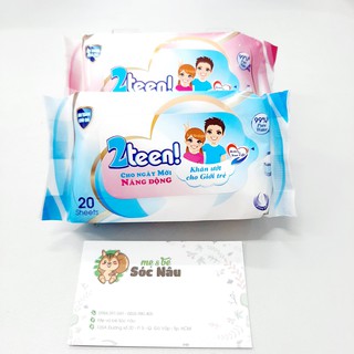 Khăn ướt Hiteen 20 tờ