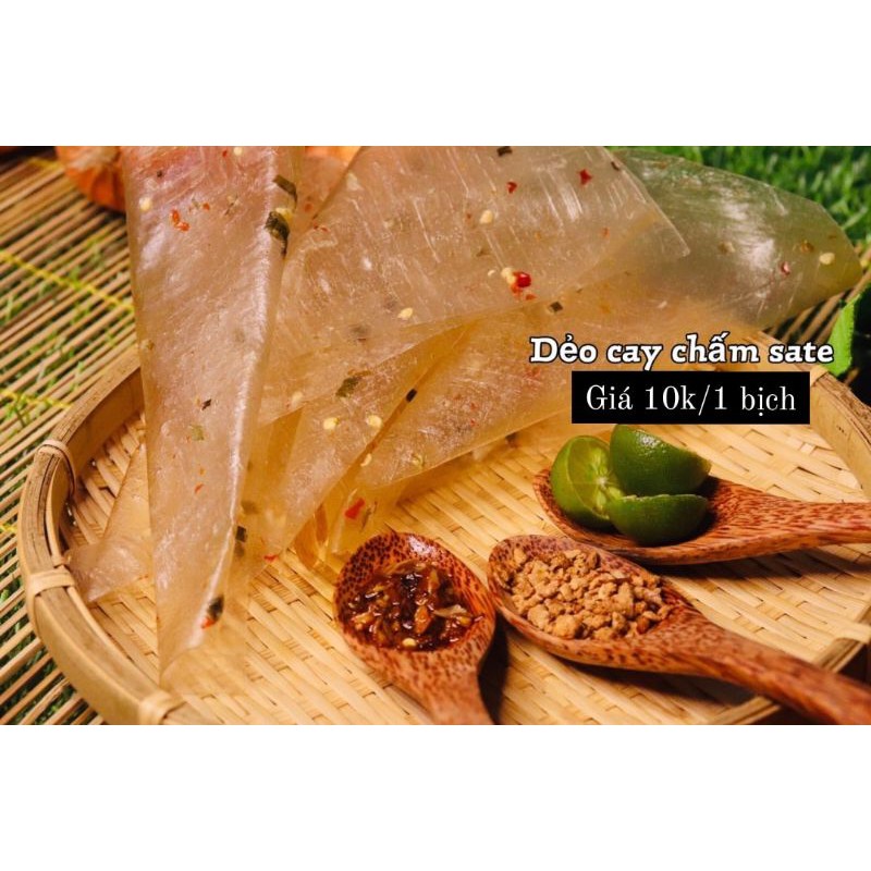 [PRE-ORDER] Bánh Tráng Dẻo Chấm Sate Muối