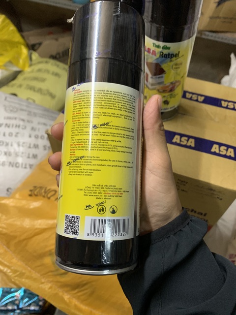 Tinh dầu đuổi chuột dùng trong ô tô Asa 400ml