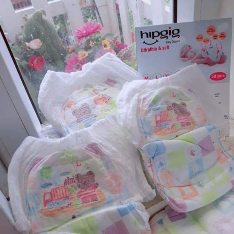 bỉm trần bowny bo đùi cho bé 5_22kg size 100M/100L/100Xl/100XXL/100XXXL