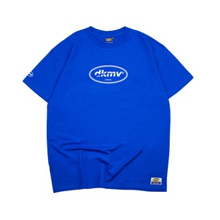 Áo thun unisex form rộng màu xanh DKMV Original Tee - Blue