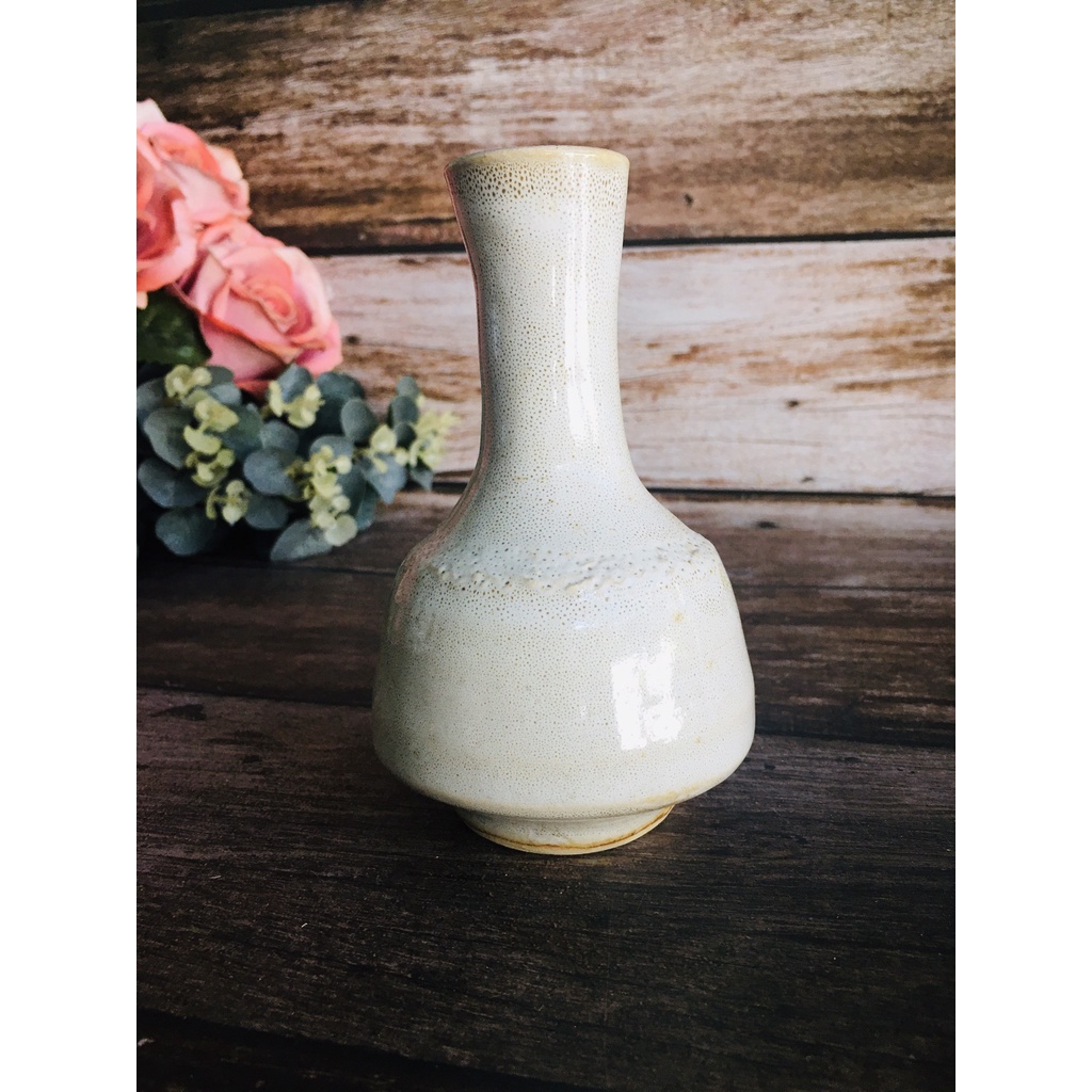 GỐM NHẬT - BÌNH HÚT LỘC MINI, HÀNG VUỐT TAY