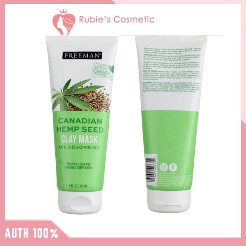 Mặt nạ Freeman Beauty Exotic Blends mặt nạ đất sét, mặt nạ lột, mặt nạ dạng gel và kem 175ml