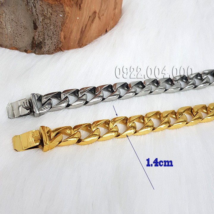 Lắc tay nam đầu khóa hộp cỡ lớn LZ1110.