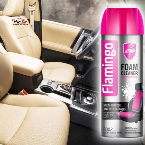 Bình Vệ Sinh Ghế Da - Nội Thất Ô Tô Flamingo F002 650ml