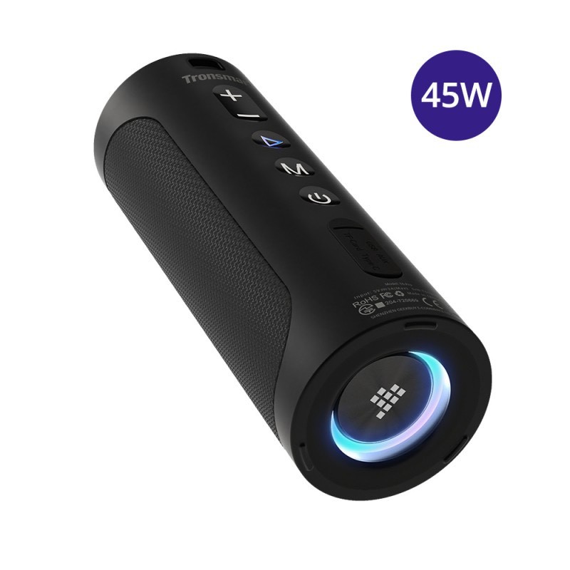 [Mã ELCE2T giảm 6% đơn 2500K] Loa Bluetooth Tronsmart T6 Pro Bluetooth 5.0 Cổng sạc Type-C, Chống thấm nước IPX6