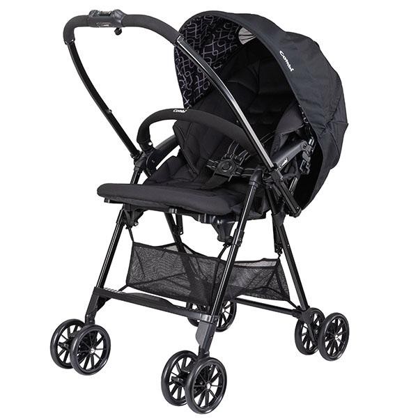 Xe đẩy Combi NEYO Plus màu đen cho bé từ sơ sinh 0 - 4 tuổi, trọng lượng tối đa 18kg