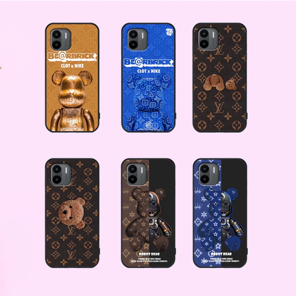 Ốp lưng Xiaomi Redmi A1 in hình bearbrick, kwas thời trang cao cấp