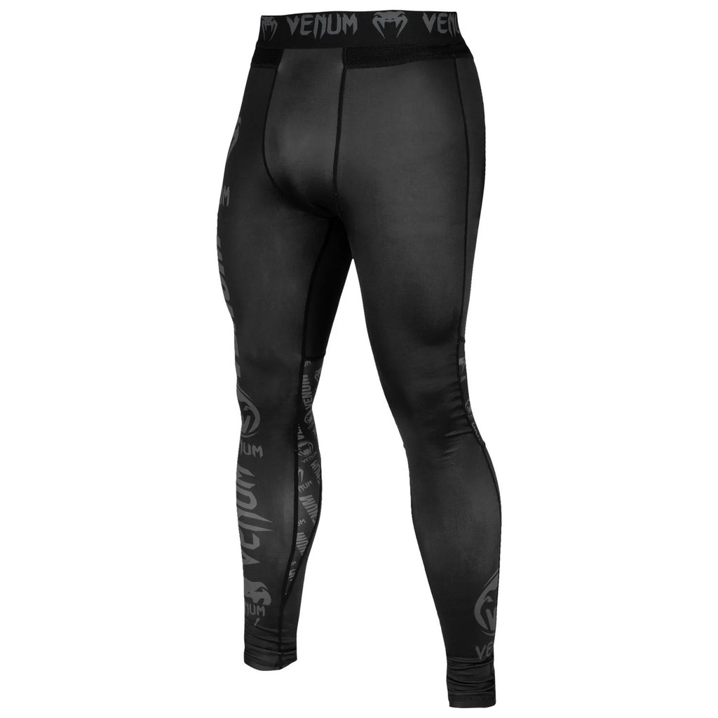 Quần bó Venum Logos Tights- Black/Grey