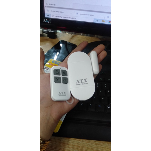BÁO KHÁCH BÁO TRỘM GẮN CỬA ( CÓ REMOTE ĐIỀU KHIỂN TỪ XA ) ATA -228CT