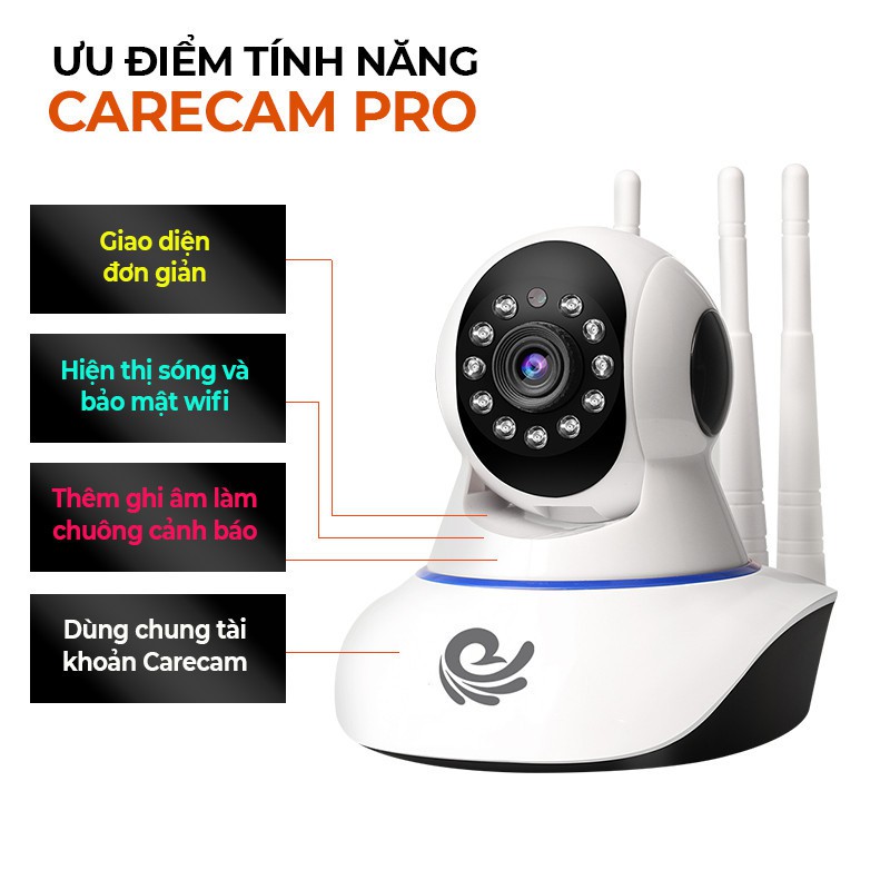 Camera Wifi thương hiệu Việt Star Quốc Tế Trong Nhà YS-1021PRO - Sản Phẩm Bảo Hành 12 Tháng.