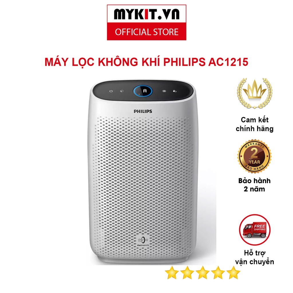 [Hàng Chính Hãng] Máy lọc không khí Philips AC1215 - MYKIT.VN