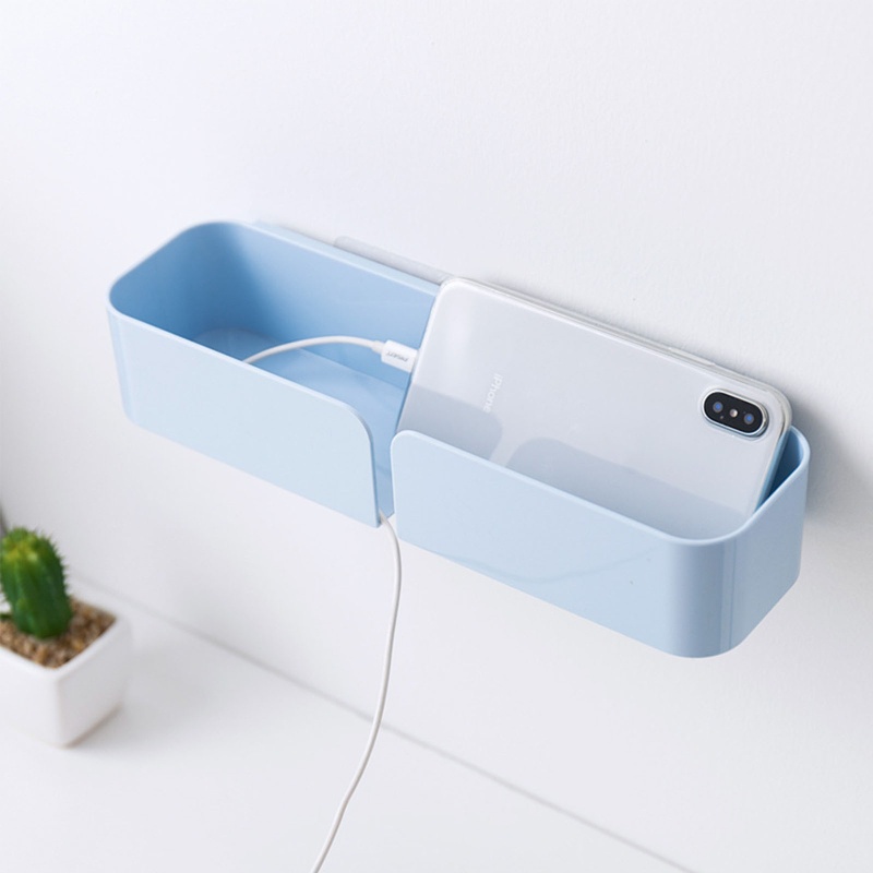 Set 4 Ốp Nhựa Dán Tường Đựng Đồ Trang Điểm Và Đèn Led Cho Nhà Bếp / Phòng Tắm