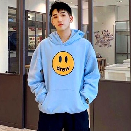 ÁO HOODIE Drew Mặt Cười Nỉ Ngoại Unisex Nam Nữ (HD2800 - Full Size Full Màu)
