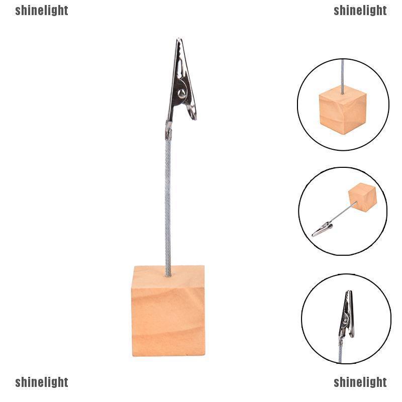 Kẹp Giấy Note Bằng Gỗ Tiện Lợi