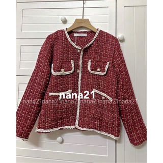 Áo khoác dạ tweed blink