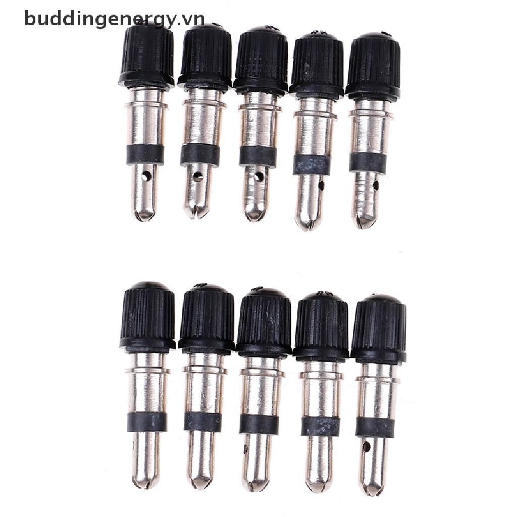 Bộ 10 lõi van xe đạp tháo rời được không ống bằng đồng
