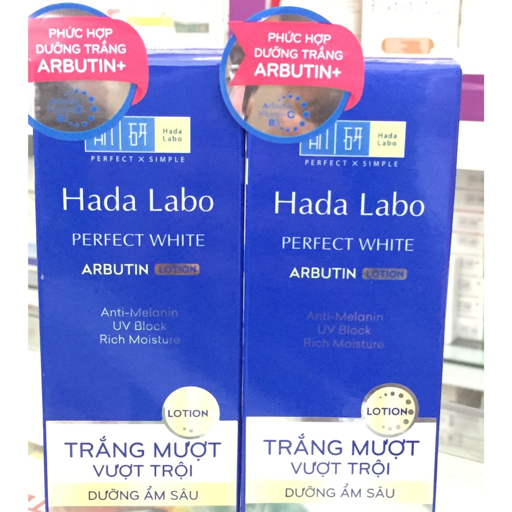 Dung Dịch Trắng Hoàn Hảo Hada Labo Perfect White Arbutin Lotion –