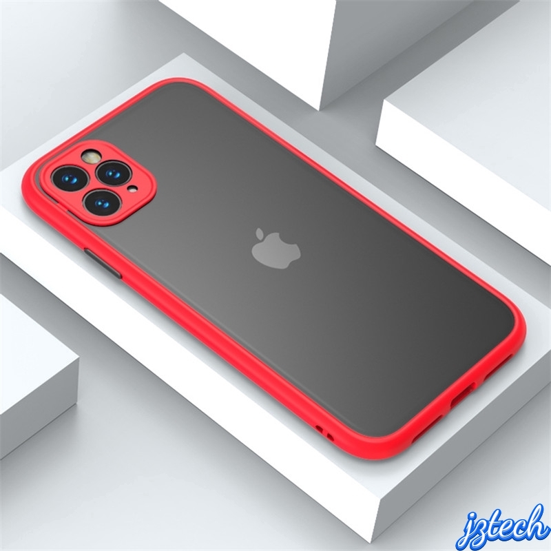 Camera Lens Protection Phone Case Skin Feel Matte PC Back Cover For iPhone 11 Pro Max XS 6 6S 7 8 Plus XR XSMax