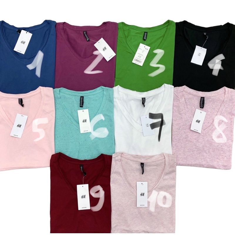 🇱🇷Áo thun Basic Tees🇱🇷 V_Neck