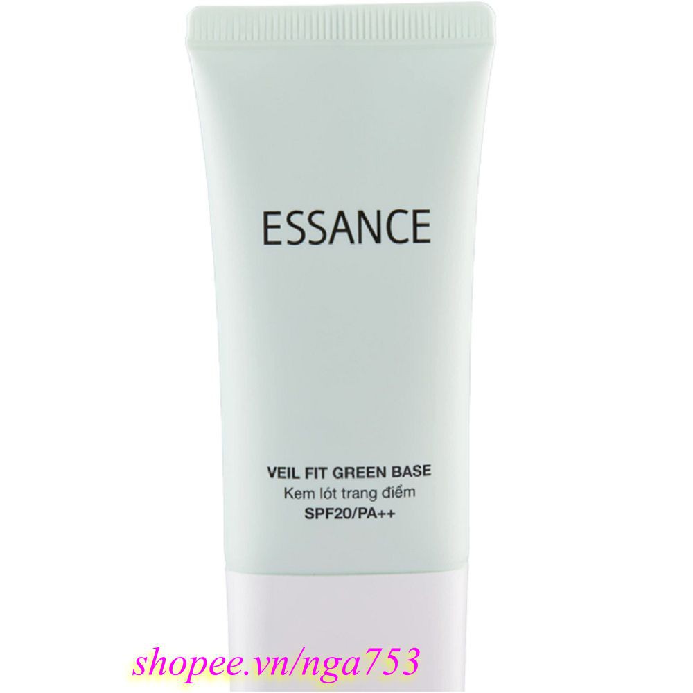 Kem lót 30ml hiệu chỉnh sắc da kiểm soát dầu Essance Veil Fit Green Base SPF20 PA++ | BigBuy360 - bigbuy360.vn
