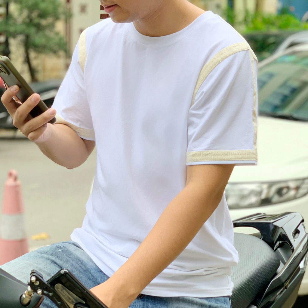 Áo Cotton 4C Tay sọc 01 Bigsize 70- 102kg ABIGSIZE