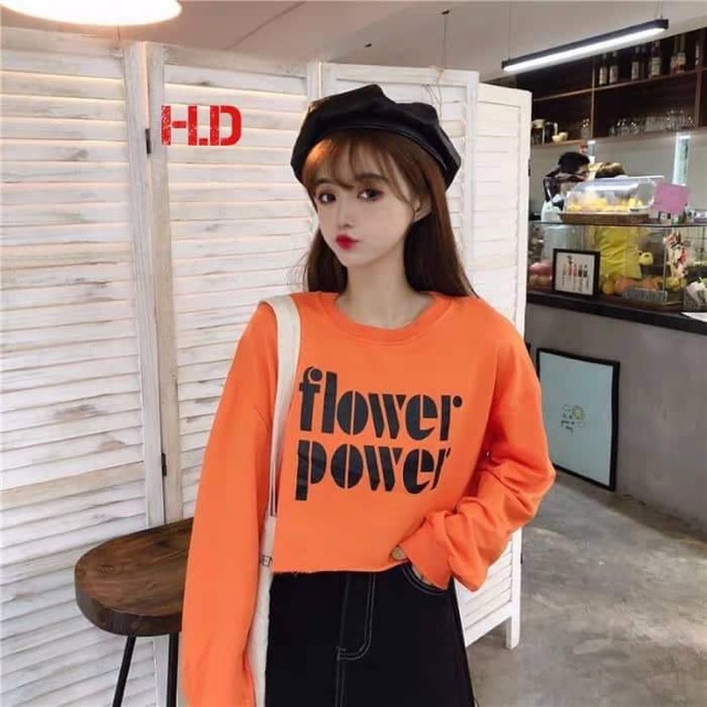 Áo croptop Flower Power HDA0919