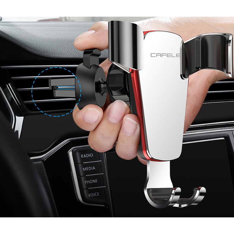 Giá đỡ kẹp điện thoại trên ô tô xe hơi Cafele cao cấp