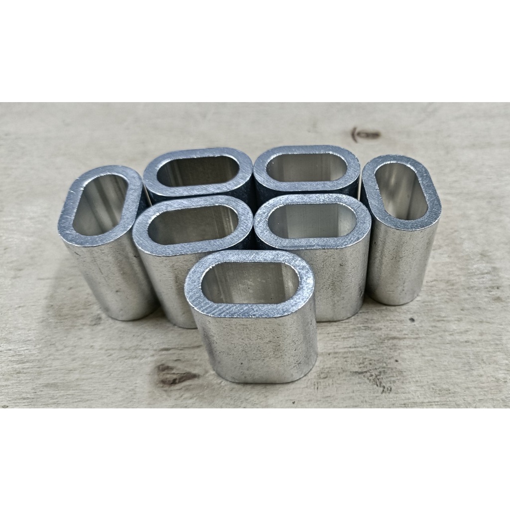 Cốt đầu nhôm khóa cáp Ø