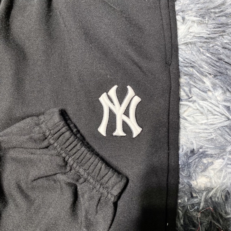 Quần jogger NY, Quần nỉ dài pants MLB Ny basic trơn một màu đơn giản đẹp