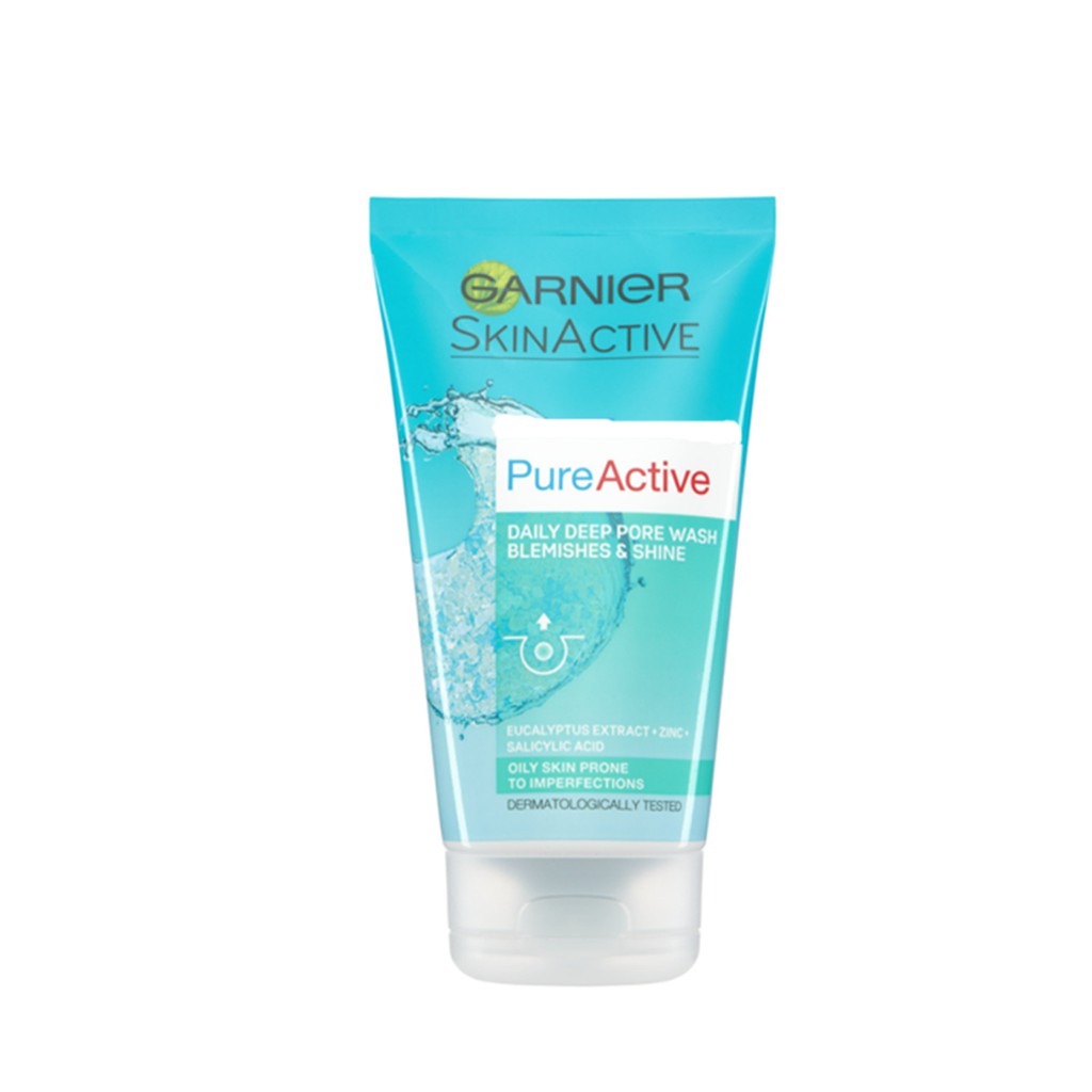 [TOP 1 SHOPEE] Sữa rửa mặt làm sạch sâu Garnier Pure Active Daily Wash (Bill Anh)