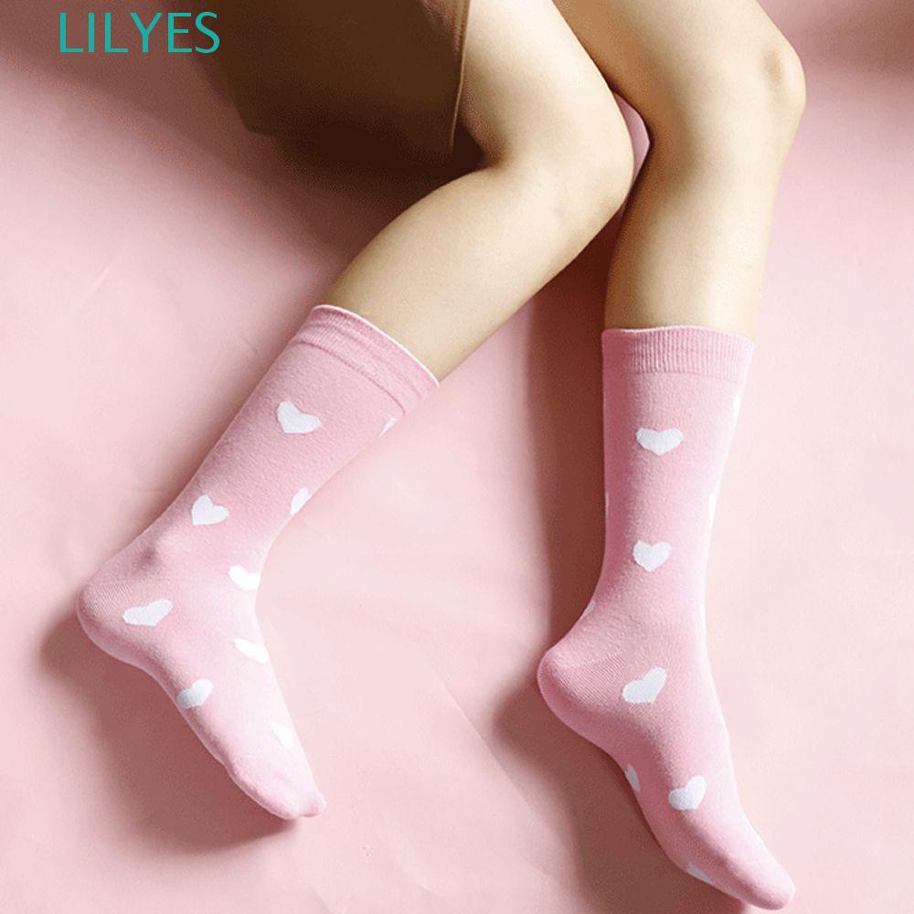 Vớ Cotton Thu Đông Kiểu Dáng Ngọt Ngào Hợp Thời Trang Cho Nữ