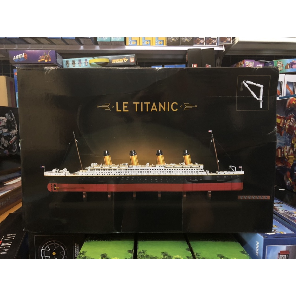 Lắp Ghép Tàu Titanic Phiên Bản Lớn Leji 82996 K 6998