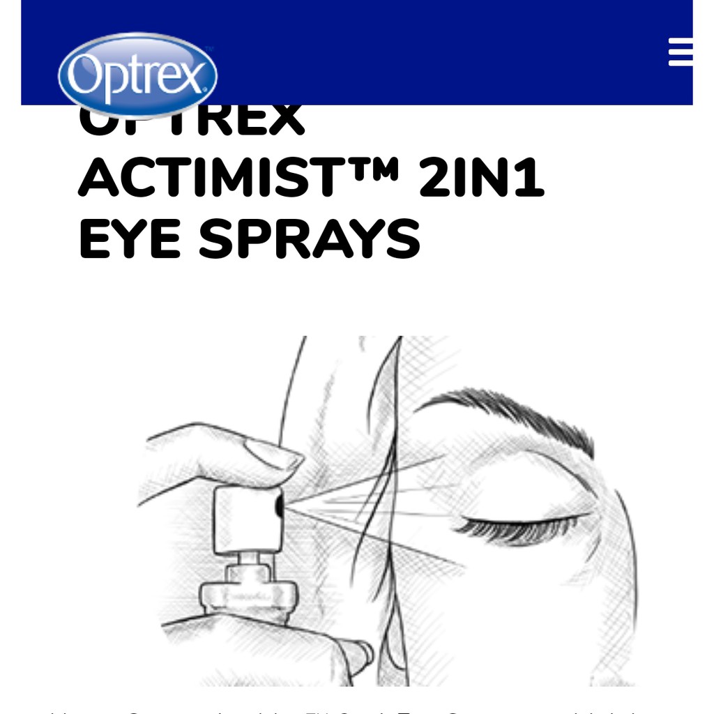Nhỏ mắt Optrex Actimist 2in1 10ml