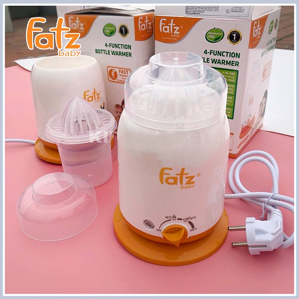 Máy Hâm Sữa Và Thức Ăn Dặm Siêu Tốc Fatz Baby Hàn Quốc