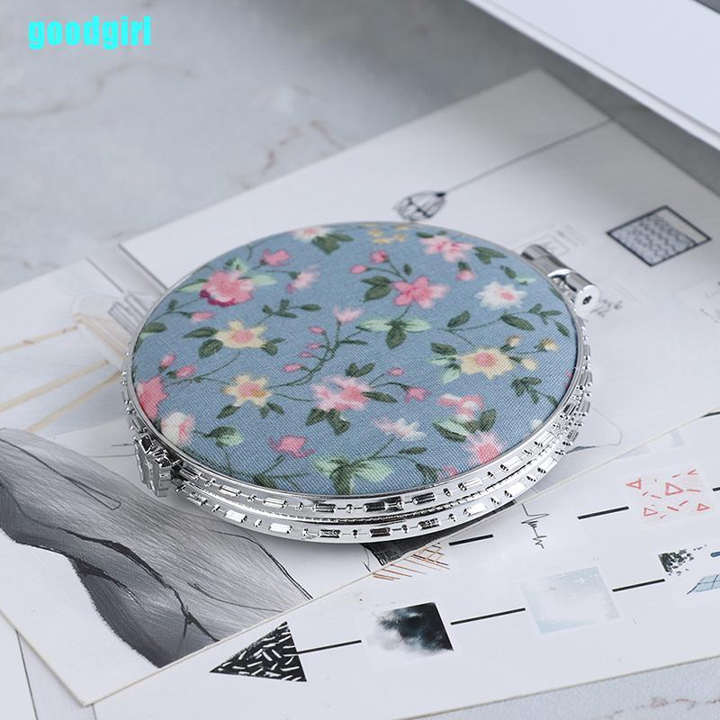 [Hàng mới về] Gương gập bỏ túi mini họa tiết hoa cổ điển dễ thương