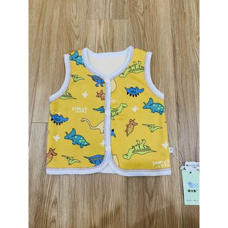 [Có ảnh thật] Áo gile nhung bé 9-21kg
