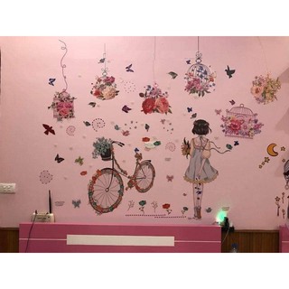 decal dán tường combo