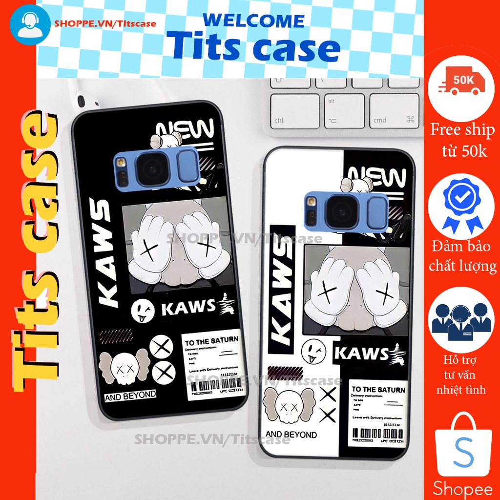Ốp lưng Samsung Galaxy S8 / S8 PLUS in hình GẤU K@WS- BE@R COOL-CỰC XINH-RẺ-BỂN -ĐẸP