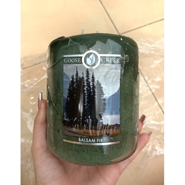 Nến GC Balsam Fir bị bể 680g